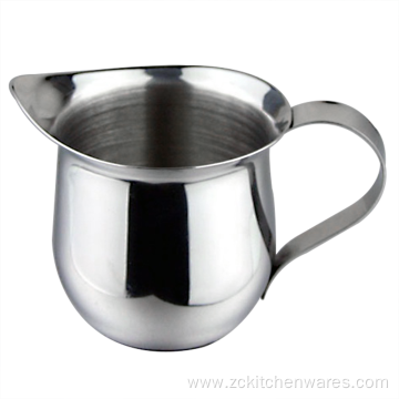 Stainless Steel Cappuccino Pitcher Pouring Jug Creamer Cup